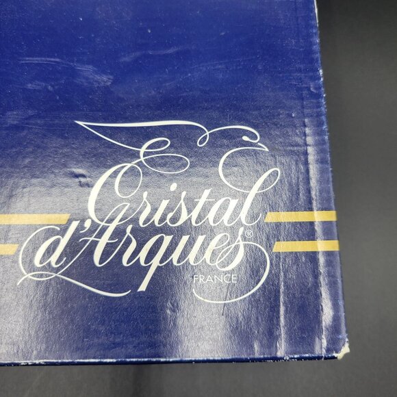 Cristal DArques Longchamp Crystal Champagne Flutes Set Of 4 5 Oz France Elegant - Picture 5 of 9